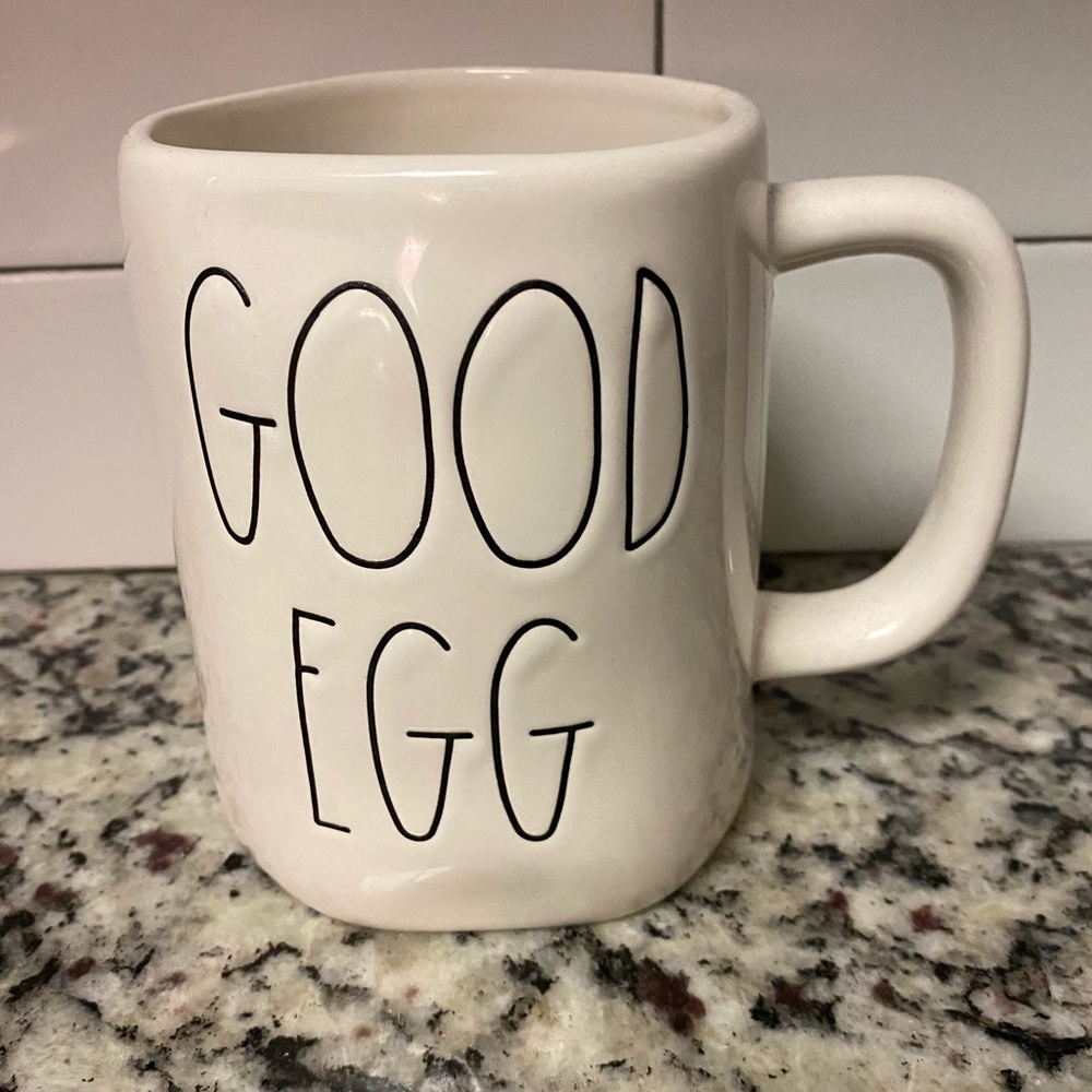 NEW Rae Dunn “GOOD EGG/BAD EGG” Double sided!